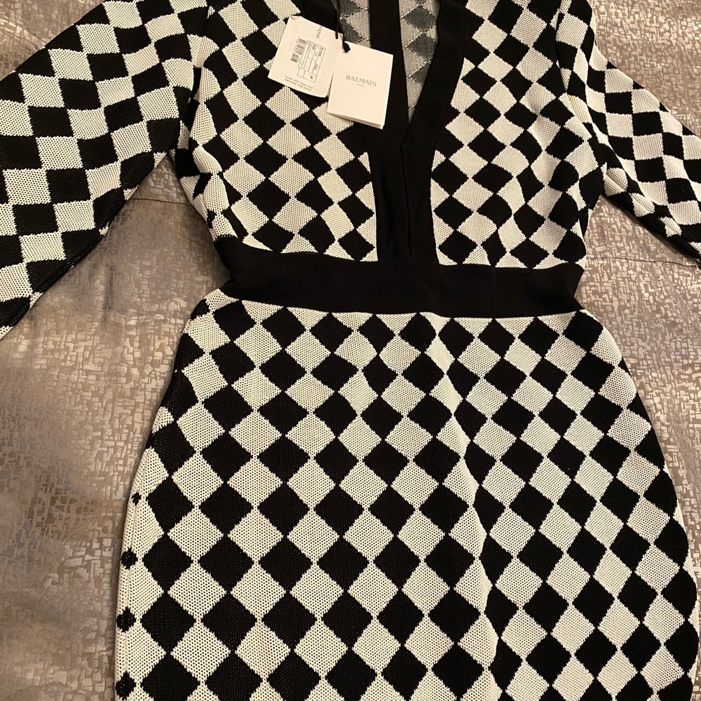 BALMAIN Sweater Dress